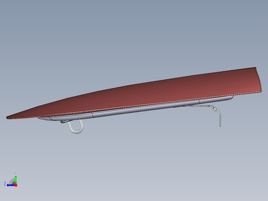 汽车引擎盖外板-3--catia右视图