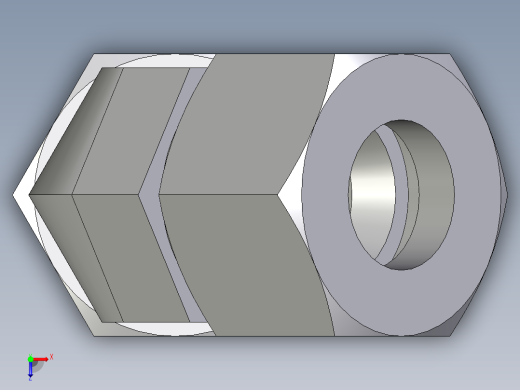 卡套式工业通用硬管接头EO_Swivel_nut_45_deg_elbow_EV16SCF俯视缩略图