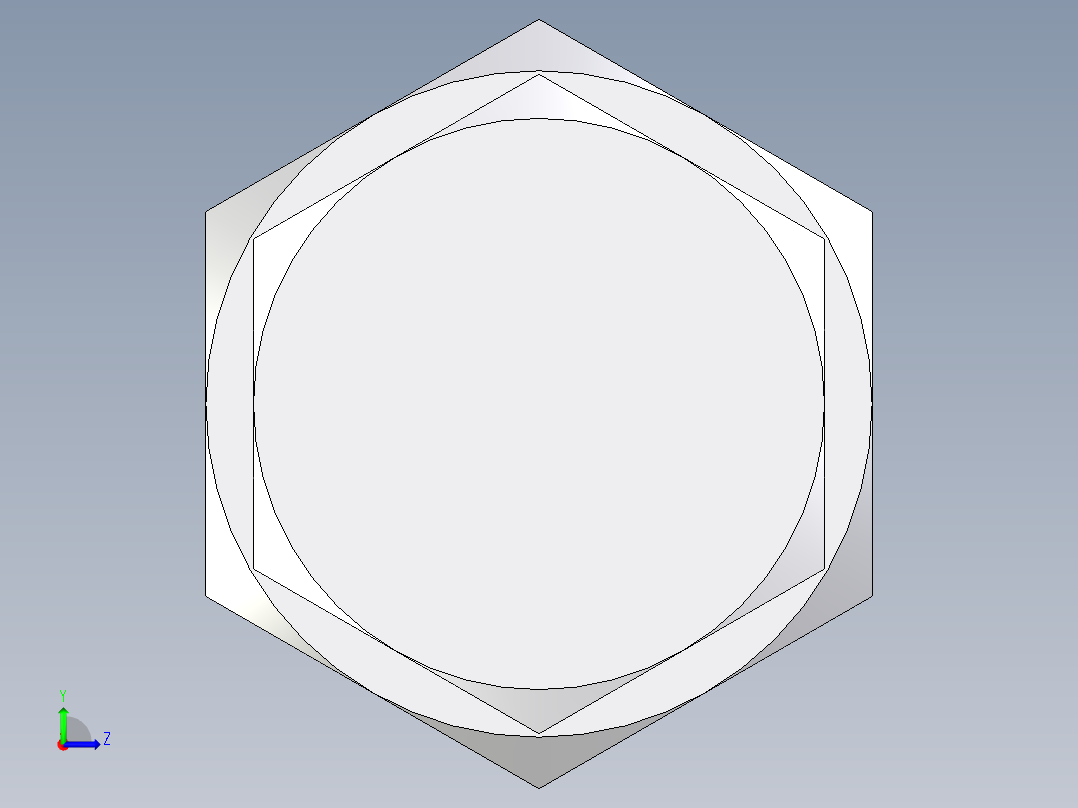 卡套式工业通用硬管接头EO_Blanking_plug_for_tube_ends_ROV06ZLCF左视图