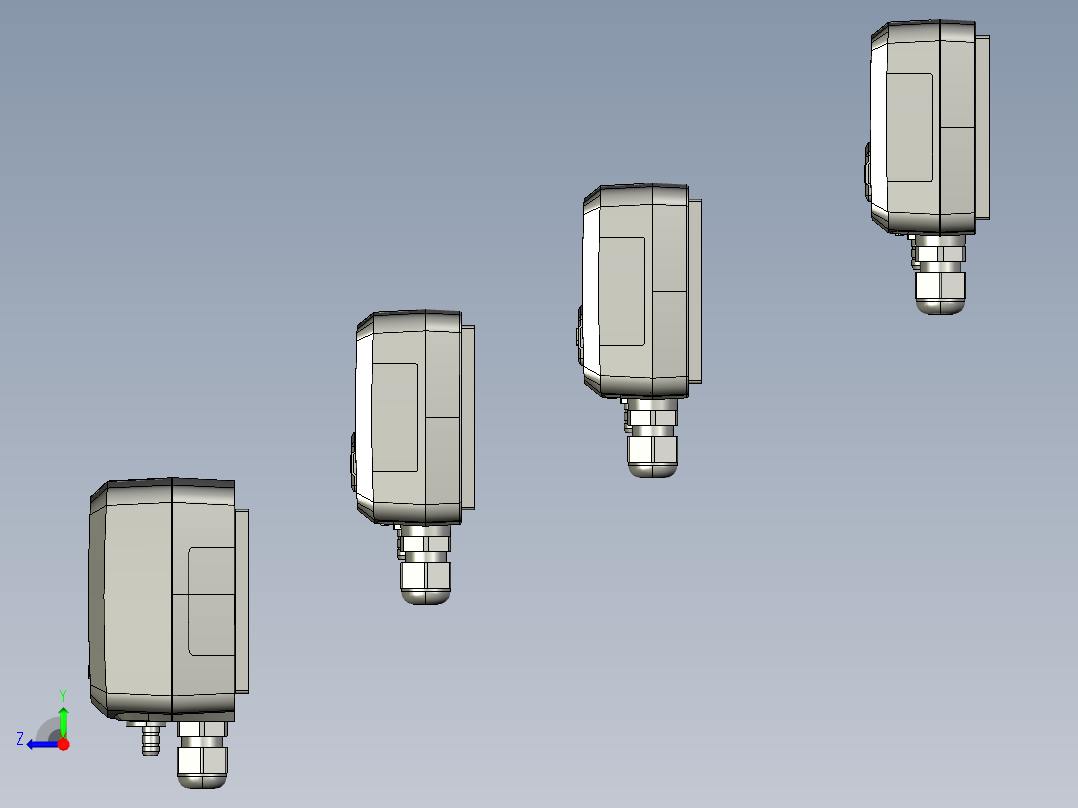 4款差压变送器右视图