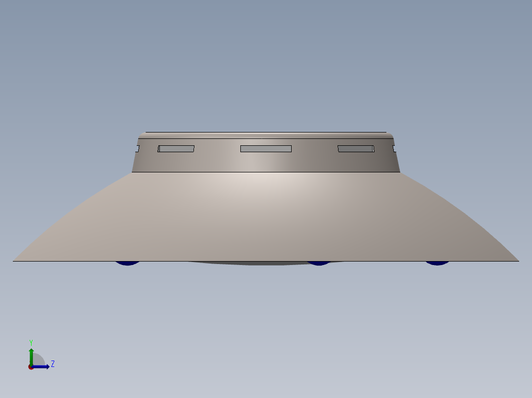 外星飞船18左视图