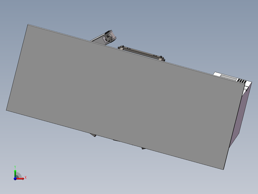 五自由度虚拟机床SW三维图=1089563=200前视图