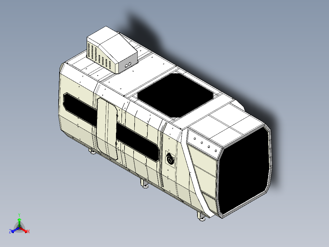 6.8米太空舱民宿含三维+完整的CAD施工图设计资料