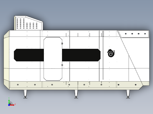 6.8米太空舱民宿含三维+完整的CAD施工图设计资料前视缩略图