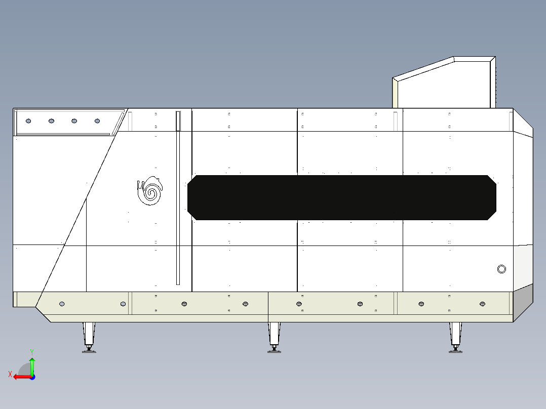 6.8米太空舱民宿含三维+完整的CAD施工图设计资料后视图