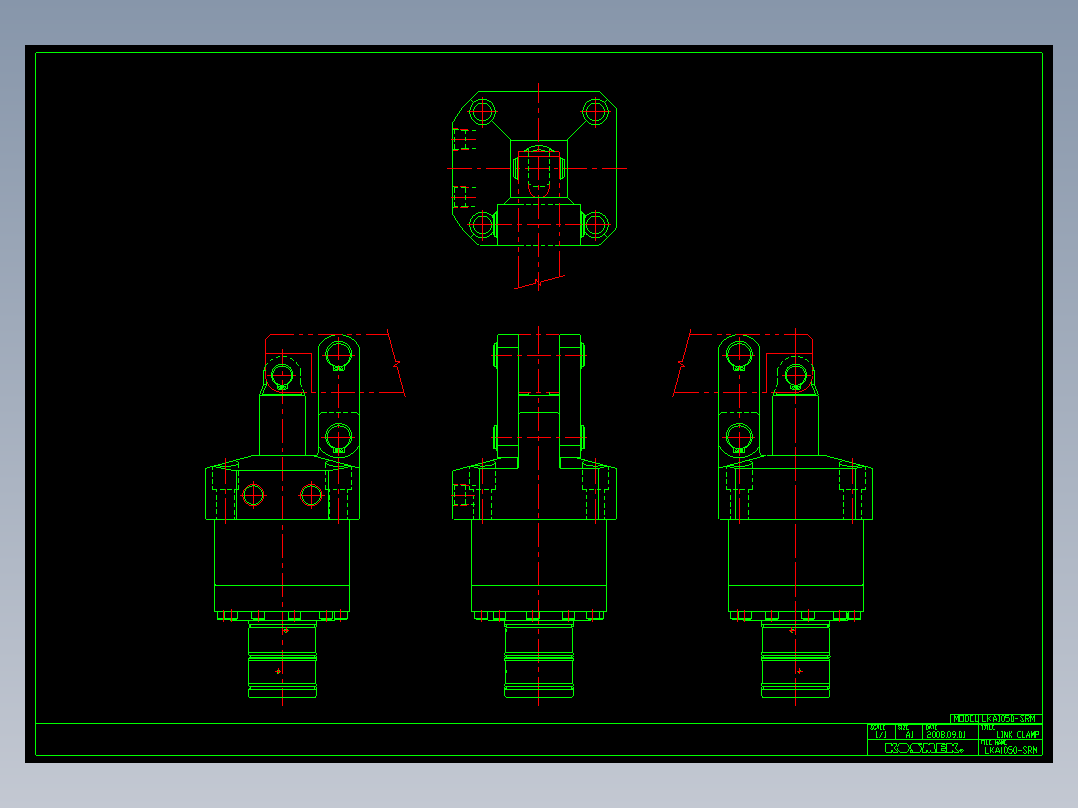 KOSMEKLKA1050-SRM多系列多零件图纸模型