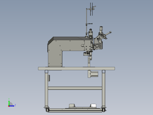防护服专用热风机_step左视缩略图