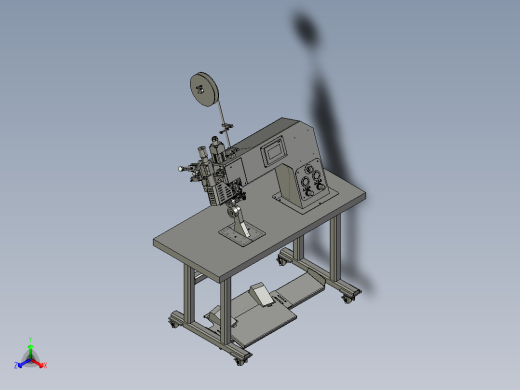 防护服专用热风机_step正等轴测缩略图