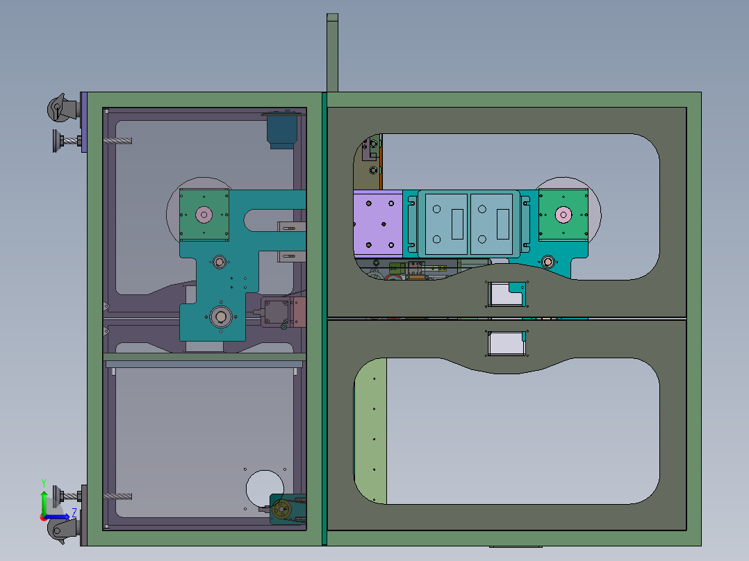覆膜机 韩国 液晶行业sw18可编辑左视图