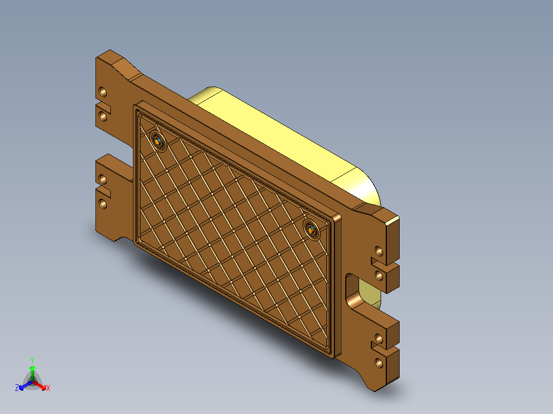 YX60-C笔记本CNC工装夹具三维模型-CNC2-铣外观面-200722