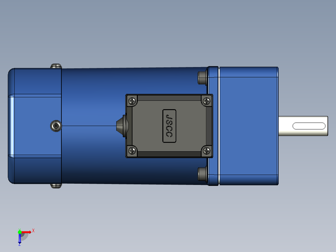 YT系列调速电机-120yt01-18俯视图