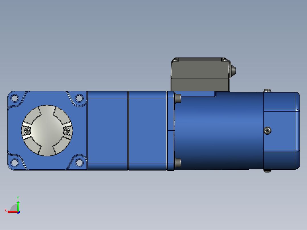 YT系列调速电机-90yt03-1800后视图