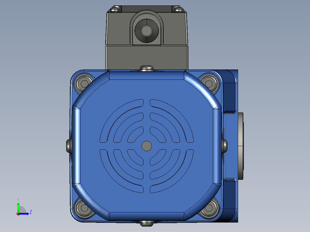 YT系列调速电机-90yt03-1800左视图