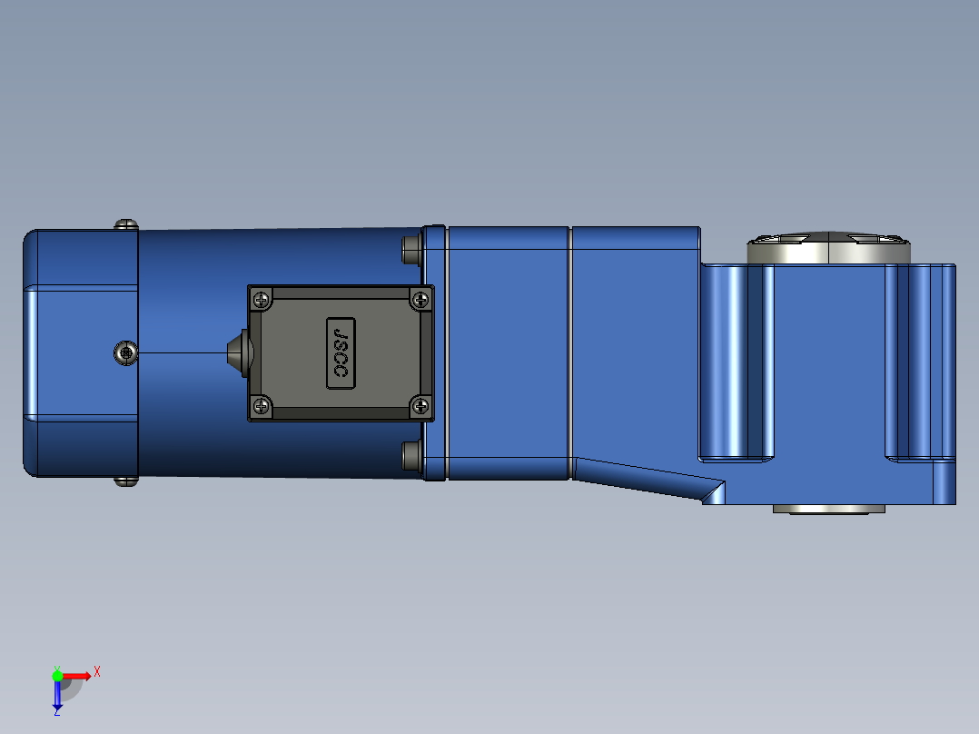 YT系列调速电机-90yt03-1800俯视图
