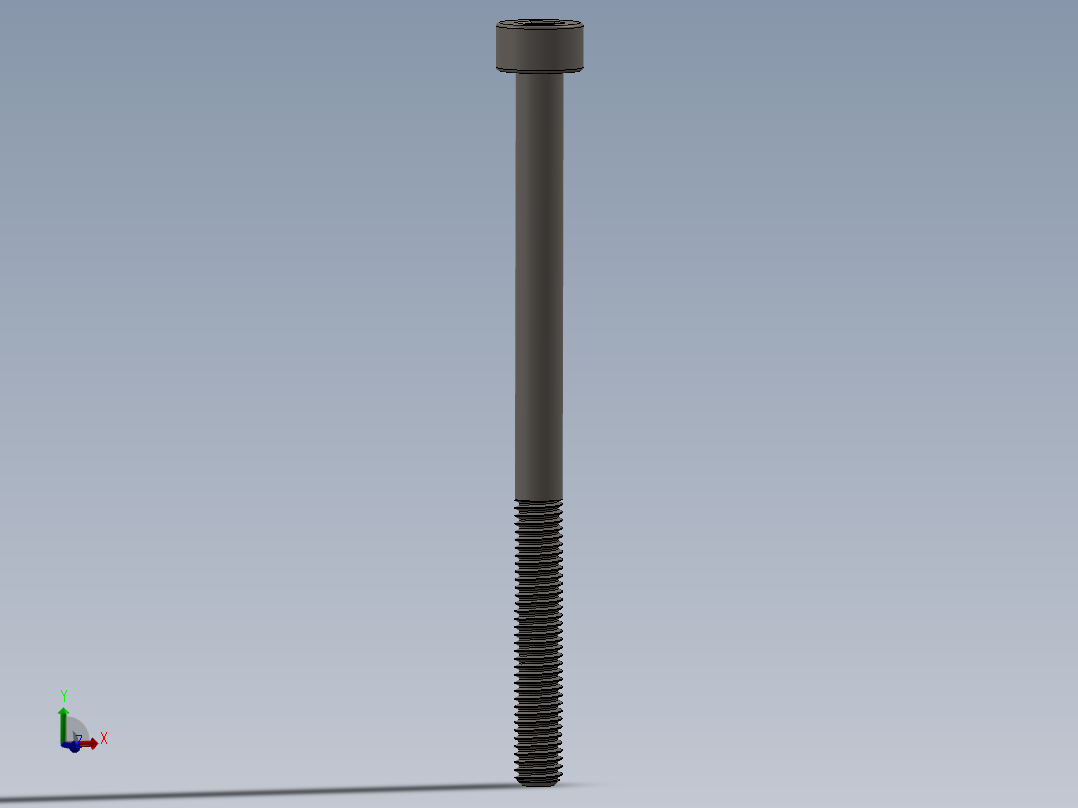 Screw_DIN_912_M3x45_A2.SLDPRT公制内六角螺钉