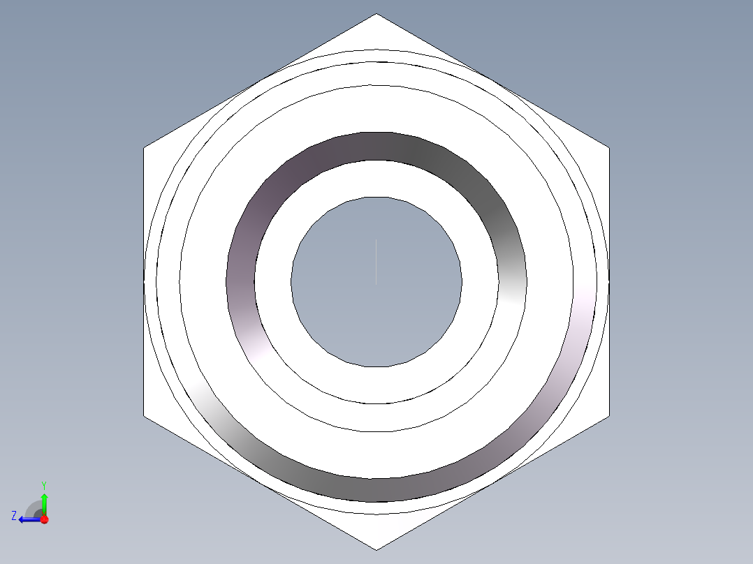 直通接头-G、1D-18右视图