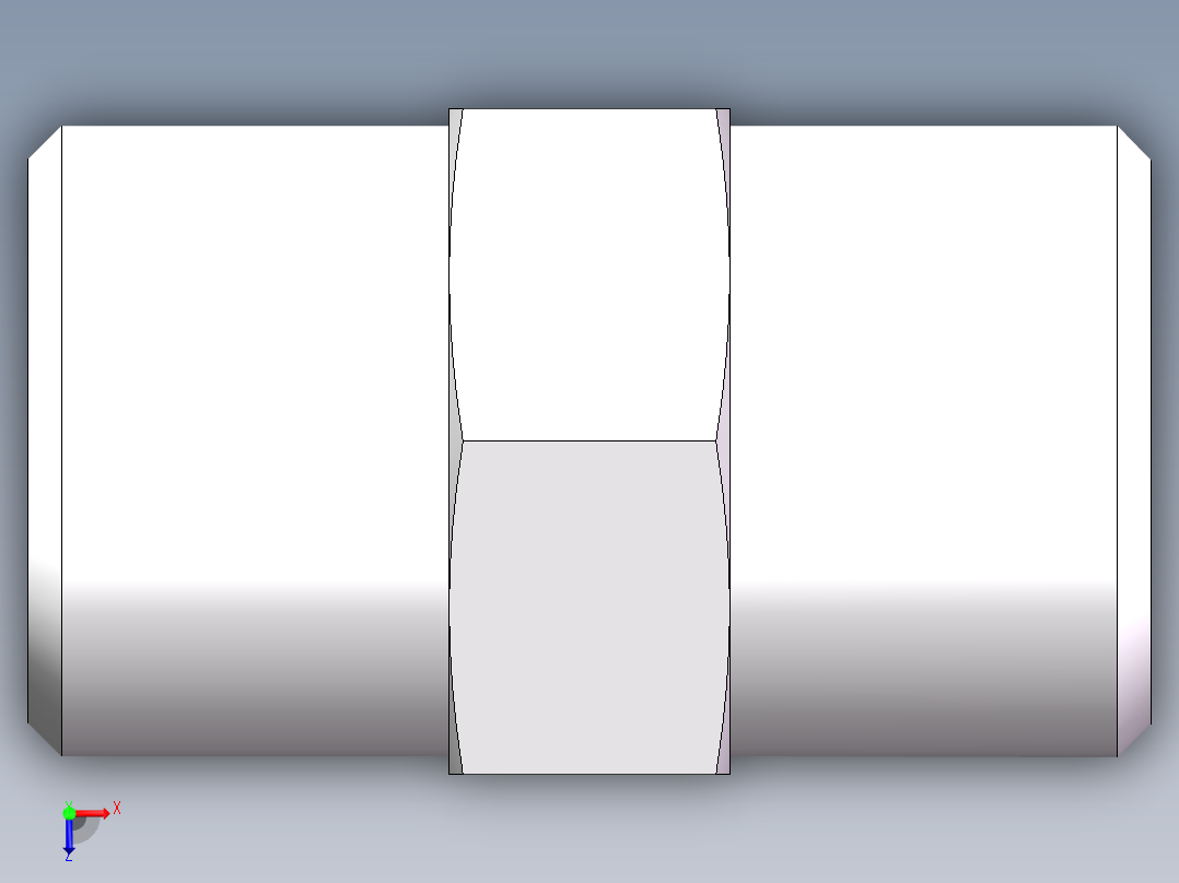 直通接头-G、1D-18俯视图