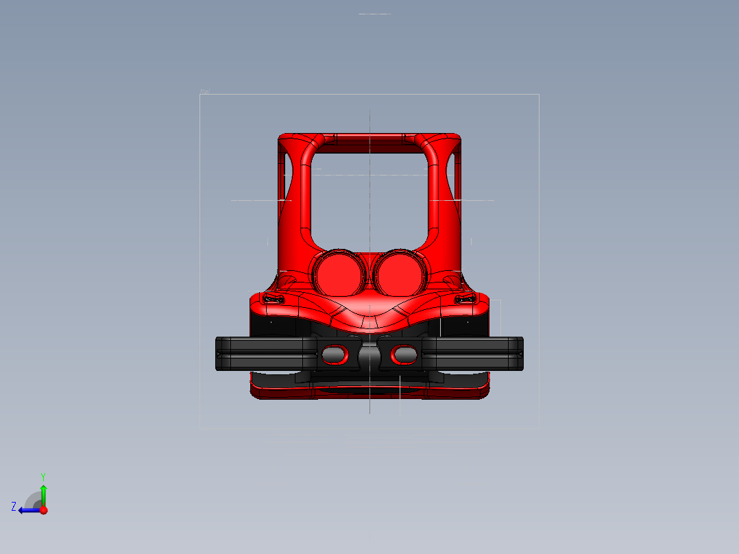 叉车、 叉车 SW(10)右视图