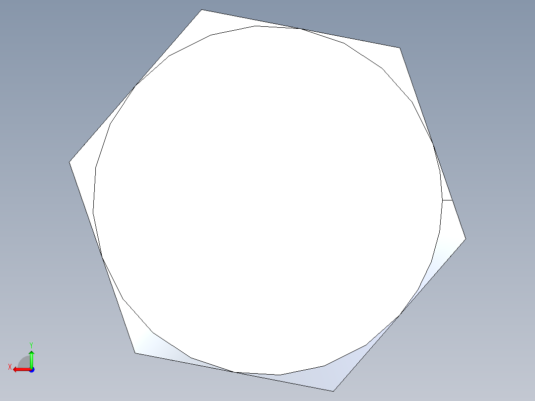 A0002810-M24 六角螺栓 DIN933后视图