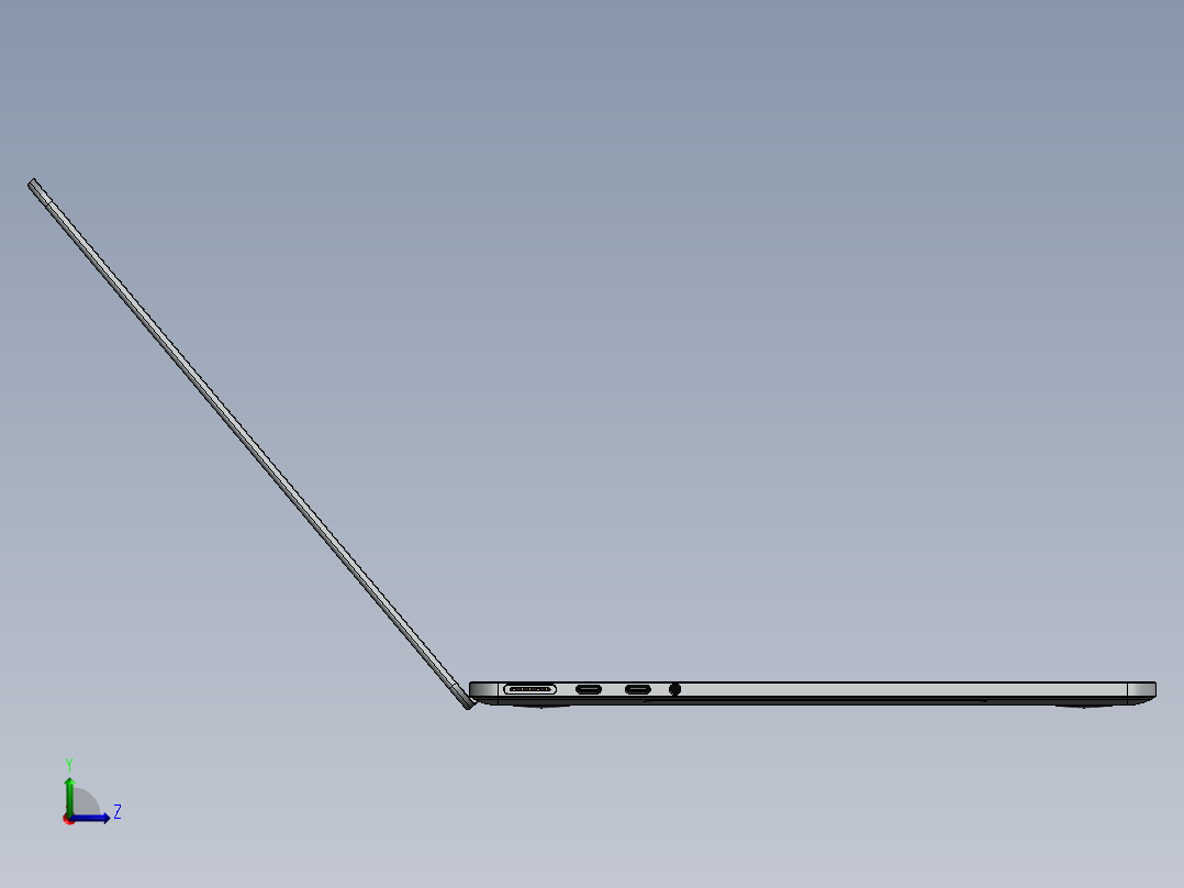 电脑、笔记本(113)左视图