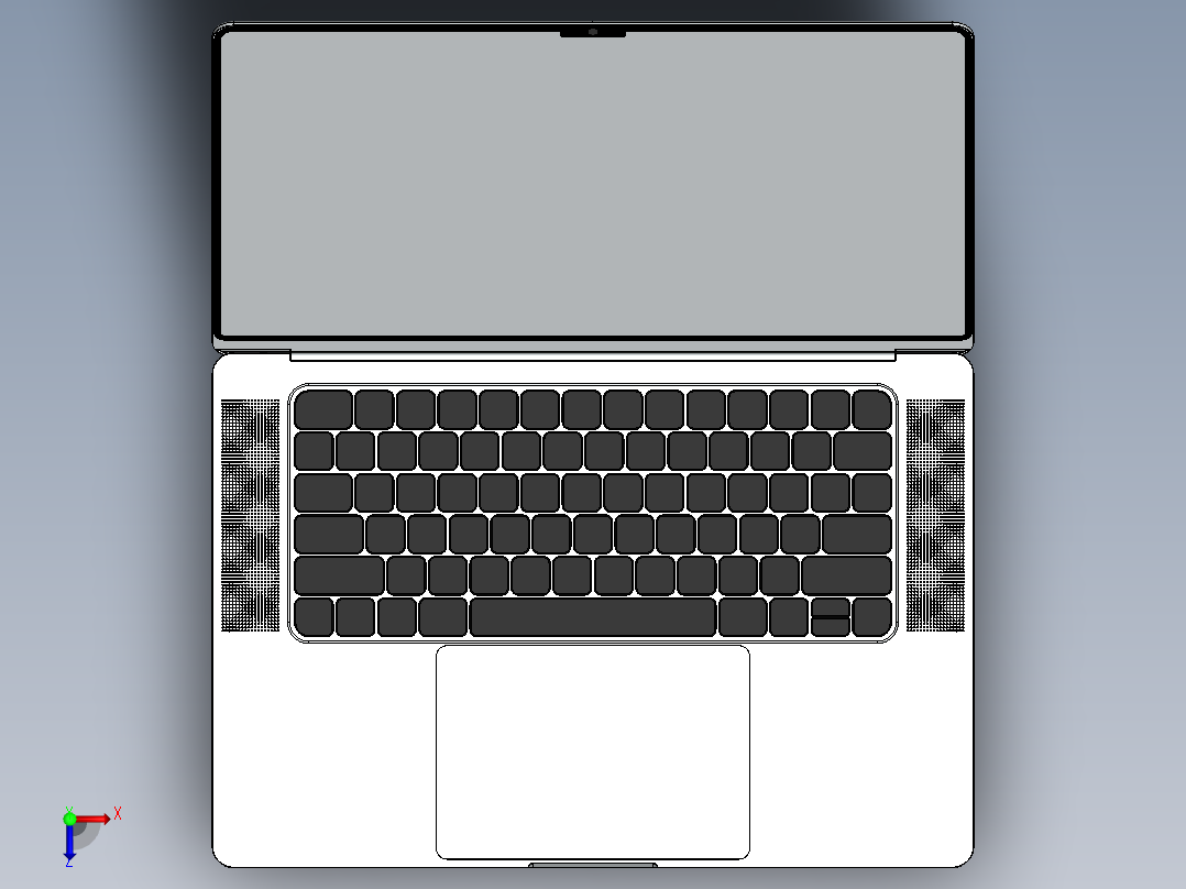 电脑、笔记本(113)俯视图