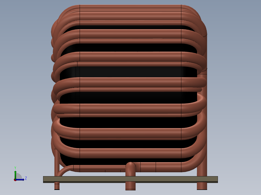 电焊机开关变压器左视图