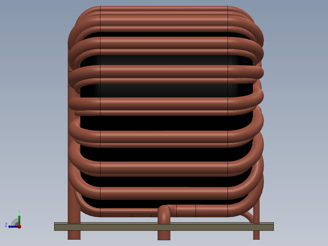 电焊机开关变压器右视图