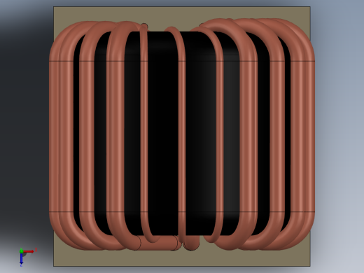 电焊机开关变压器俯视缩略图