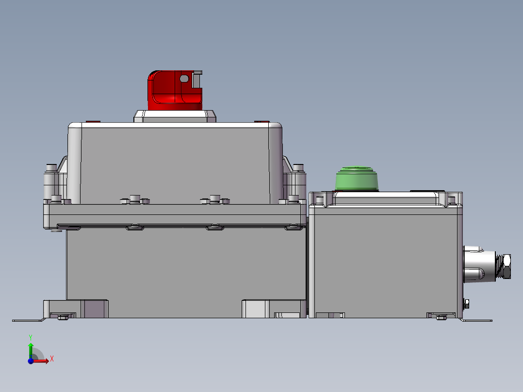 Exdb ebⅡB T4Gb和Exdb ebⅡC T6Gb两款常用防爆控制箱前视图