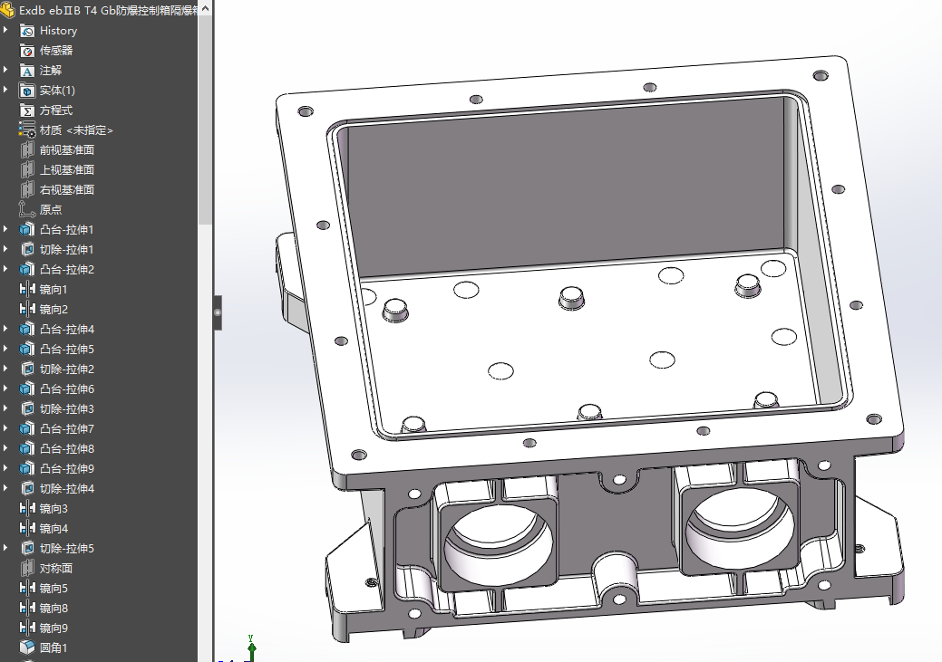 Exdb ebⅡB T4Gb和Exdb ebⅡC T6Gb两款常用防爆控制箱