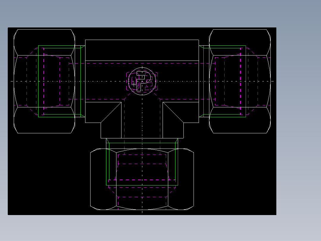 PARKER管接头EO Union tee T16S71_back