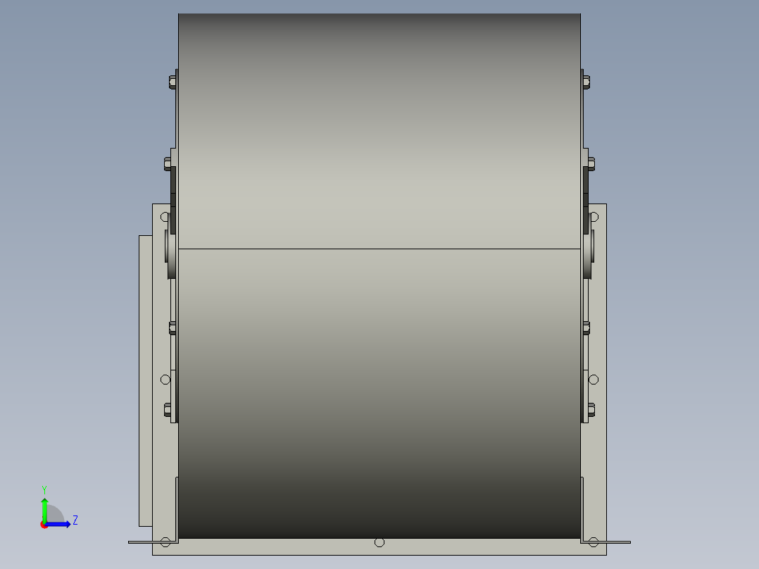 离心通风机KTW225S1(012-8)左视图