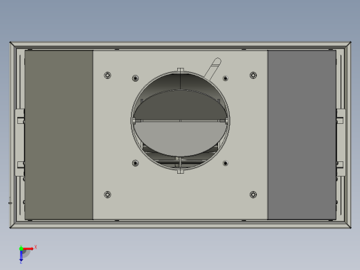 家用内循环式除油烟机俯视缩略图