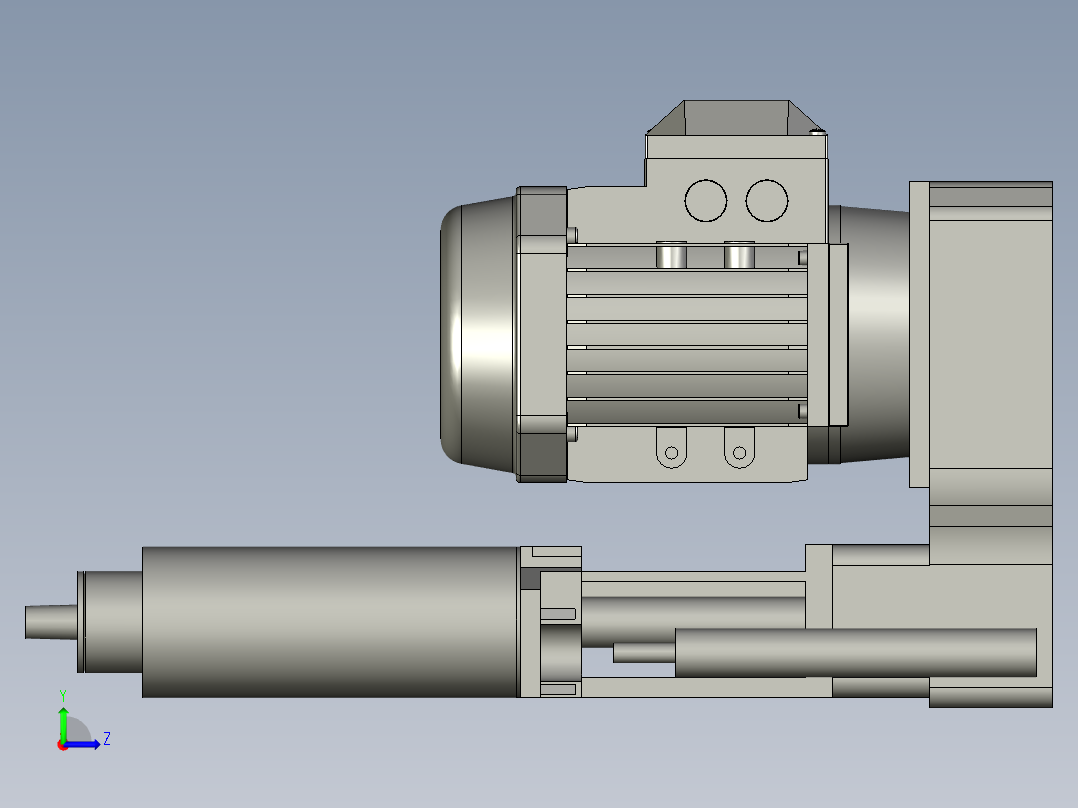74-80行程动力左视图