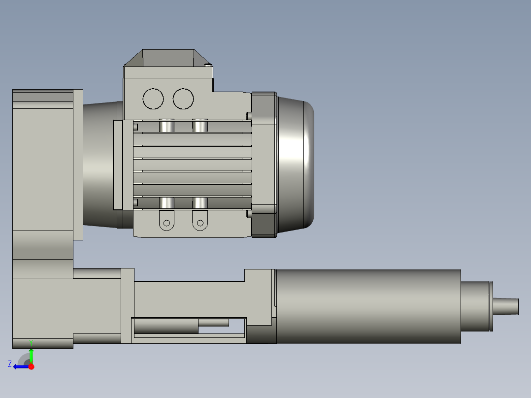 74-80行程动力右视图