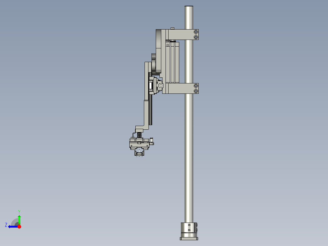 N型机械爪右视图