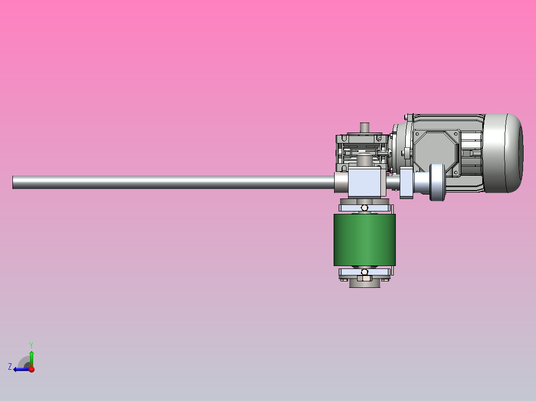 贴标签机43右视图