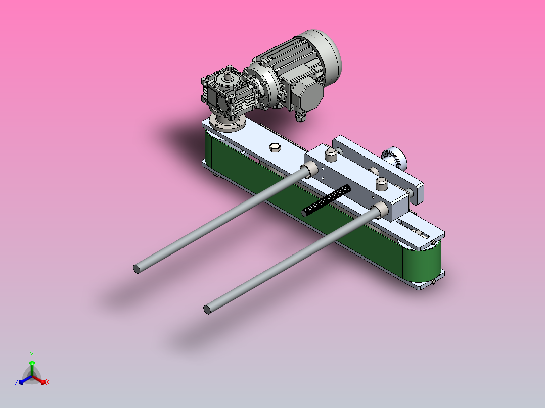 贴标签机43正等轴测图