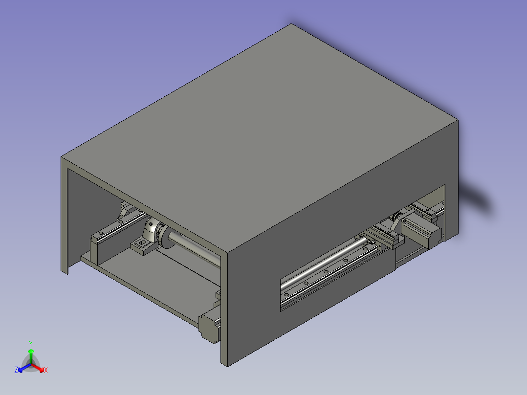 定点印章装置及印章机主视图