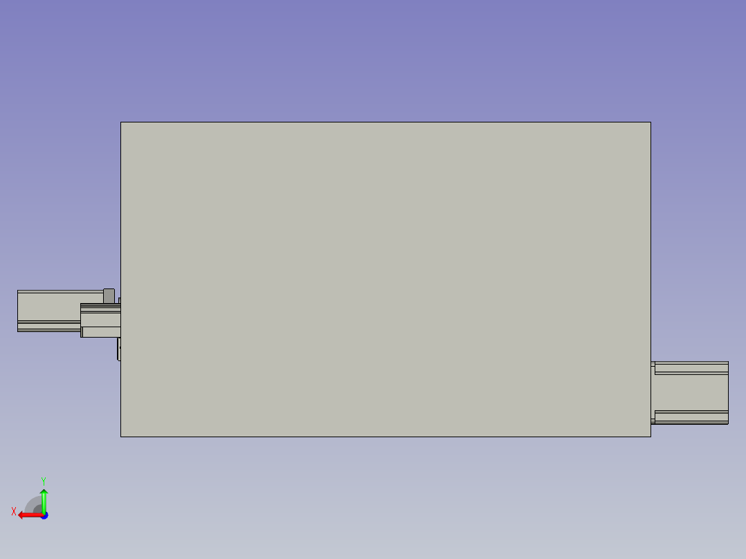 定点印章装置及印章机后视图