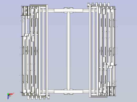 Q5防擦条喷涂挂具组合俯视缩略图