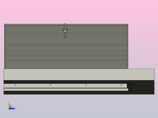 防火门模型左视缩略图