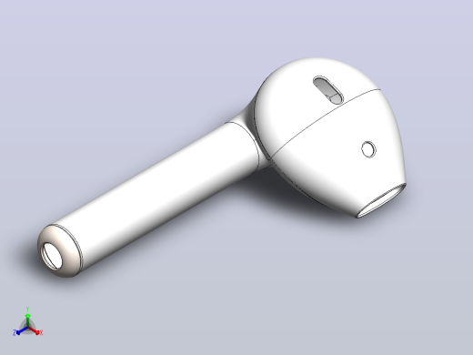 苹果airpods 正等轴测缩略图