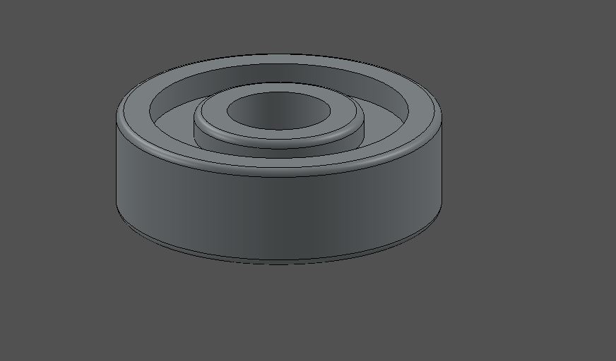 带轮子的滑板3D型号