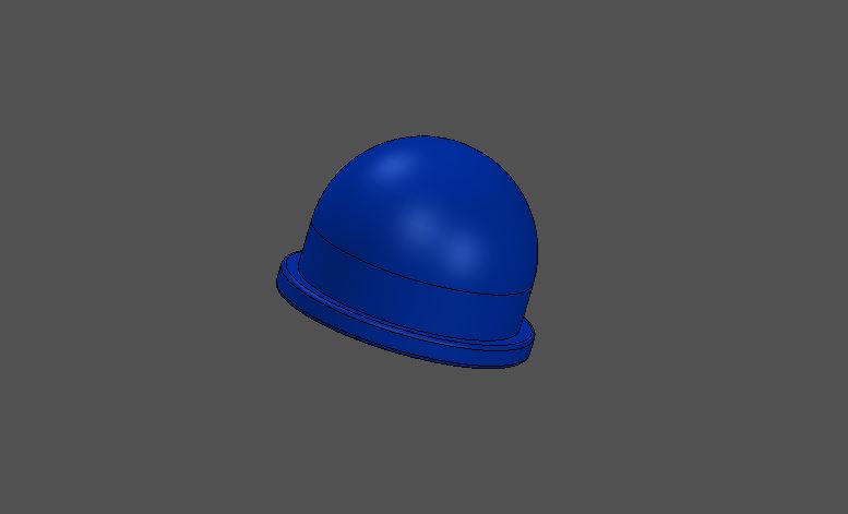 带轮子的滑板3D型号