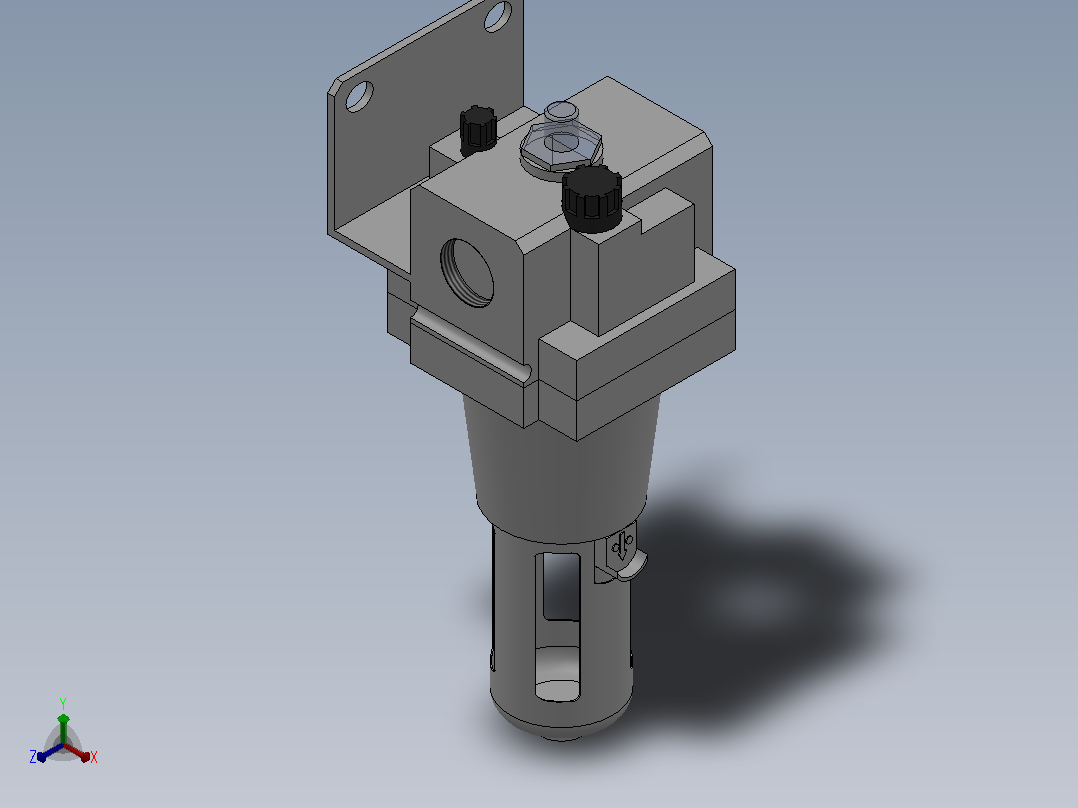 MASL5000[MASL5000-06]气源过滤器主视图