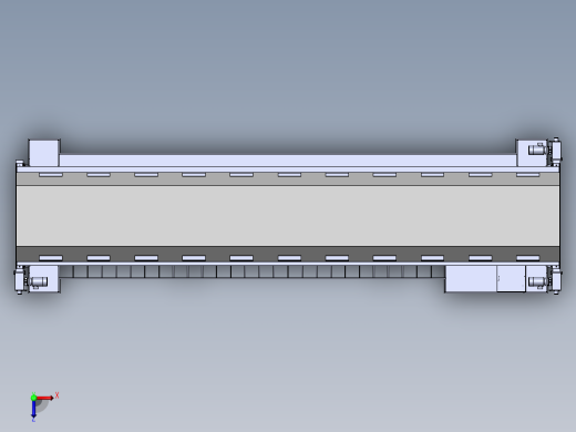 移动模架造桥机结构有限元分析(sw+cad+说明书)俯视缩略图