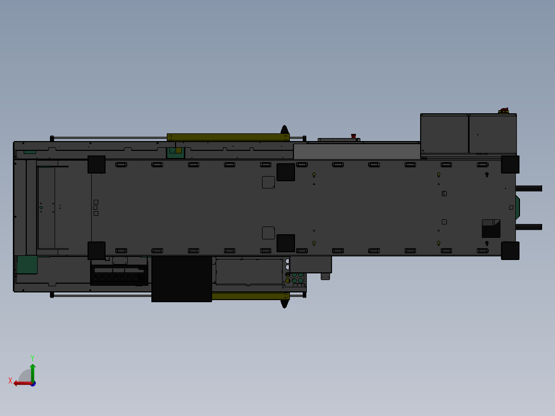 法兰克注塑机sw16后视图