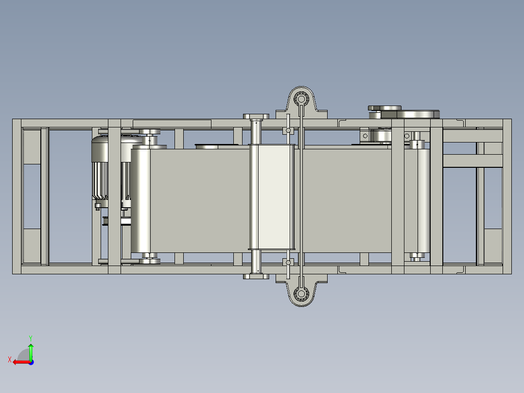 小型多功能切菜机设计 包含CAD图纸3D图参考素材后视图