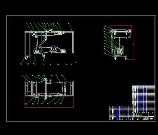 小型多功能切菜机设计 包含CAD图纸3D图参考素材缩略图